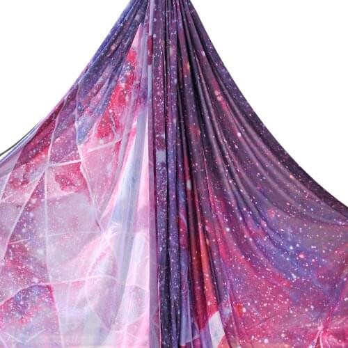 PRIOR FITNESS 13Yards/12m Flying aerial silks Yoga Ombre Trapeze Sling Extension Straps Antigravity Nylon Yoga Swing