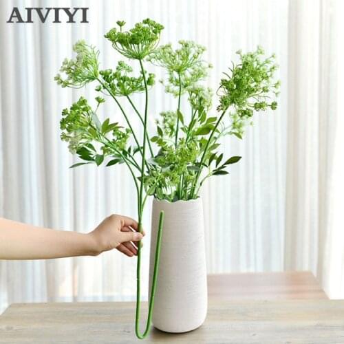 69 CM Artifical two fork lace silk flowers simulation floral arranging accessories home wedding decoration