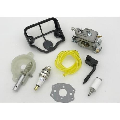 HUNDURE Carburetor Carb Air Filter Fuel Line Spark Plug Kit For HUSQVARNA 136 137 141 142 41 36 Chainsaw Replace Rebuild Parts