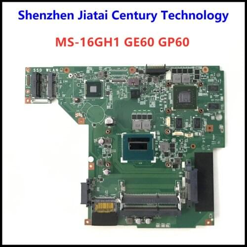 MS-16GH1 motherboard for MSI GE60 GP60 notebook motherboard CPU i7 4720HQ GTX950M 2G DR3 100% test work