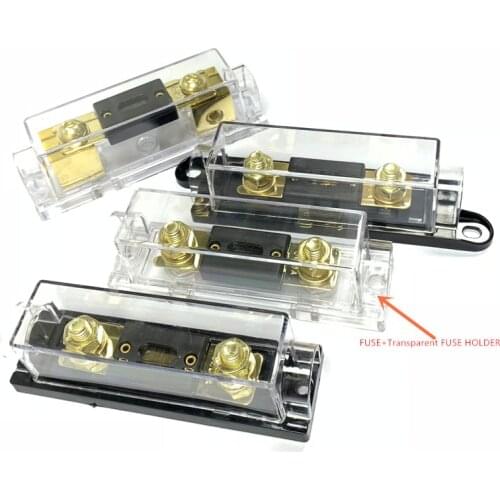 ANL Fuse Holder Bolt-on Fuse Automotive Fuse Holders Fusible Link with fuse 40A 60A 80A 100A 200A 250A 300A Fuses AMP