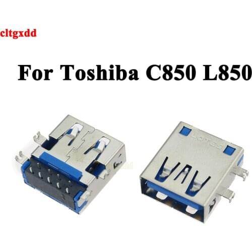 14mm Female USB 3.0 Jack Connector fit for HP Lenovo Toshiba Satellite l875d S-7000 C850 L850 L850D C850D C55D C50D Series