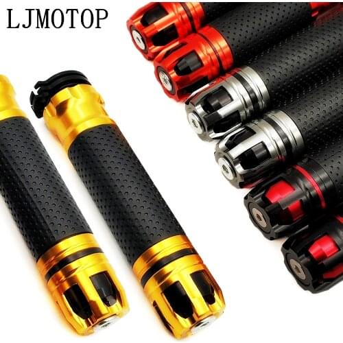 Universal Motorcycle handle Motorbike handlebar ends CNC 7/8'' 22MM For Honda CRF1000L AFRICA TWIN CB600F CBF600 CBR600F