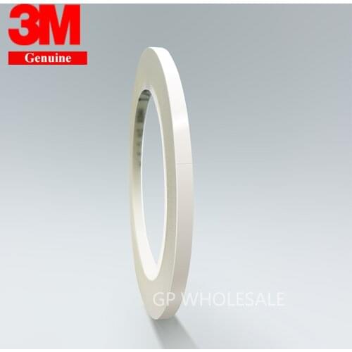 3M 471 premium perfomance strong vinyl tape length 33M bundle set for Decoration, Masking 3mm WHITE color any size can cut