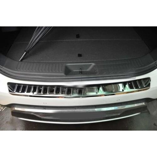 Stainless steel Rear Bumper Protector sill plate cover for KIA SORENTO 2010-2014