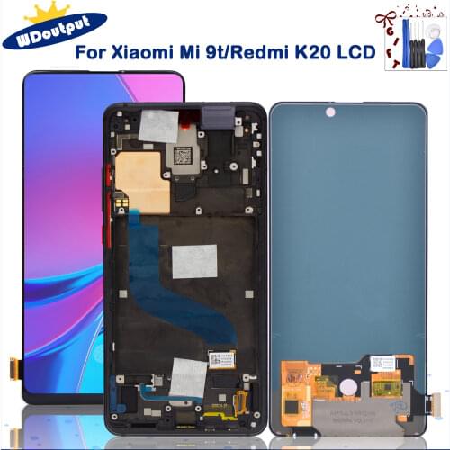 AMOLED 6.39" Super LCD display for Xiaomi MI 9T / 9T Pro LCD for Redmi K20 / K20 Pro LCD Display Touch Screen Digitizer Assembly