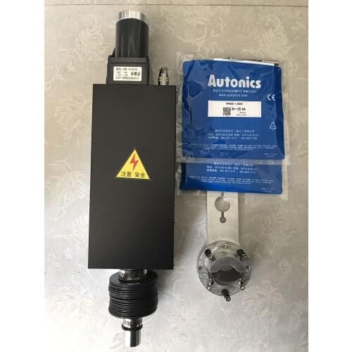 24VDC 130mm stroke 2400mm / min CNC plasma cutting elevator Z axis + anti-collision fixture + 2pcs grounding switch