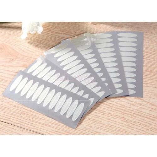 240 Pairs Mixed Size Slim/ Wide Eyelid Tape Paste Super Invisible Double Eyelid Sticker Eyes Makeup Tools