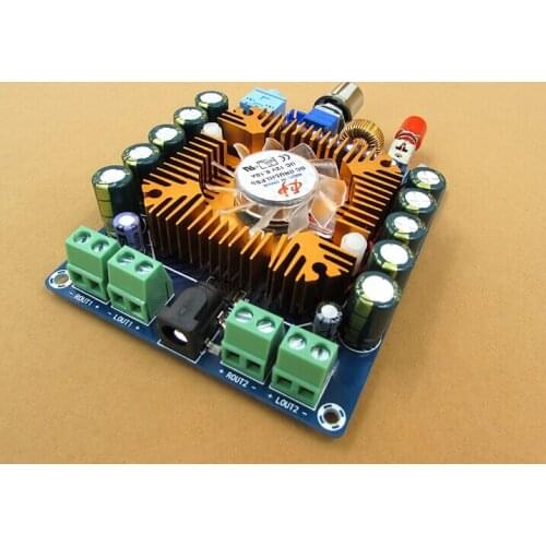 4-8ohm DC12V TDA7850 4.0 channel mini HIFI car audio amplifier board 50W*4