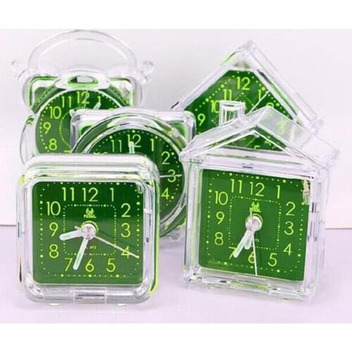 Silent Noctilucent Alarm Clock for Travel Bedside Study Room Alarm Clock