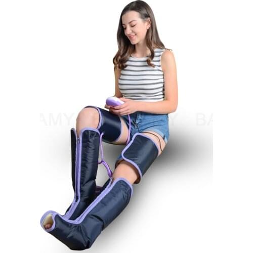 Circulation Leg Wraps Healthcare. Air Compression Leg Wraps Regular Massager Foot Ankles Calf Therapy Circulation lose weight