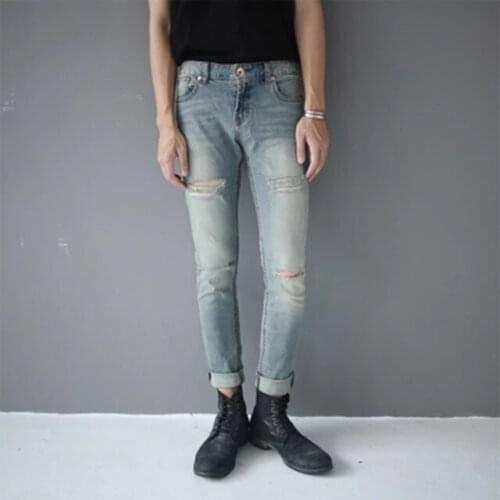 Мужские джинсы IKKB China At AliExpress