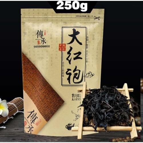 Chinese Tea 250g Tea Shuixian Wuyi Big Red Robe Oolong Tea Big Red Robe Kraft Paper Bag