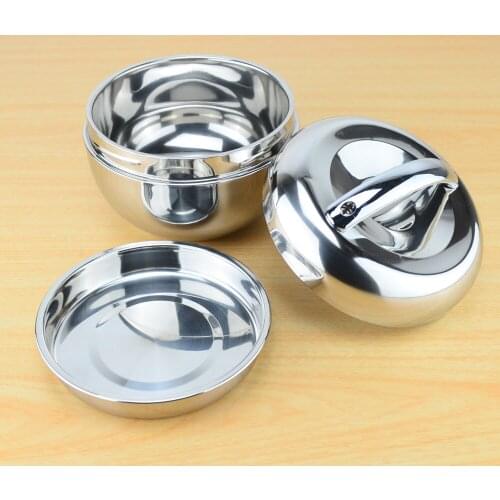 1000ml Double Wall Stainless Steel apple Lunch Box picnic box with handle Thermos Food Container Tableware Dinnerware