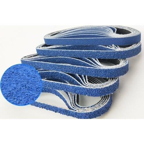 520*20mm Abrasive Sanding Belt for Metal welding polish Zirconium corundum 10pcs