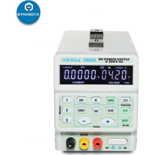 Multi-functional 3005D 30V 5A Switching Regulated DC Power Supply 220V 110V for Mobile Phone Motherboard Soldering Repair