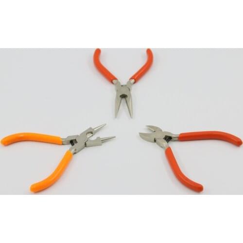 Jewelry Tool Set, Wire Cutters, Round Nose Pliers, Flat Nose Pliers, Jewelry Making Tools, Beading Suppliers, Jewelry Suppliers