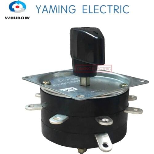 Yaming electric Welder Welding Machine Switch 25A 2 poles 9 pins terminals Changeover Rotary Switch KDH-25/1-8
