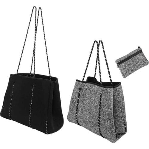 Portable Beach Bag Outdoor Beach Park Swimming Children Kids Toys Clothes Mesh Storage Bag Organizer Handbag Casual Shoulder Bag