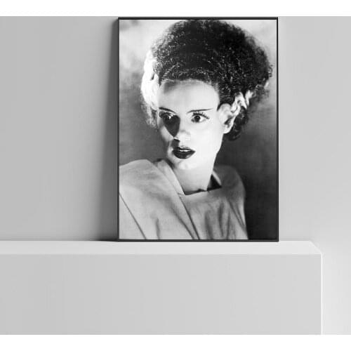 Bride of Frankenstein Movie Poster Classic Movie Canvas Poster Home Wall Painting Decoration (No Frame)