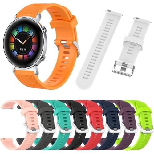 Silicone Strap Band For HUAWEI WATCH GT 2 42mm Sport / Classic / Elegant Edition WristStrap Replaceable accessories Watchband