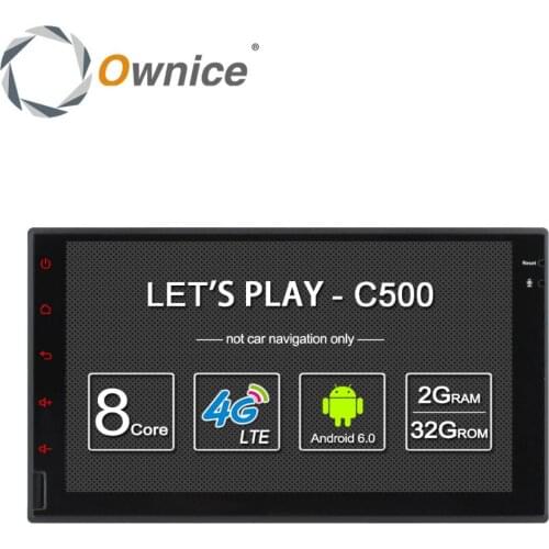 Android 6.0 Octa Core 2GB RAM 32GB ROM Universal 2 Din Car Radio Player Support 4G SIM Card DAB+ DVR TPMS (No DVD)