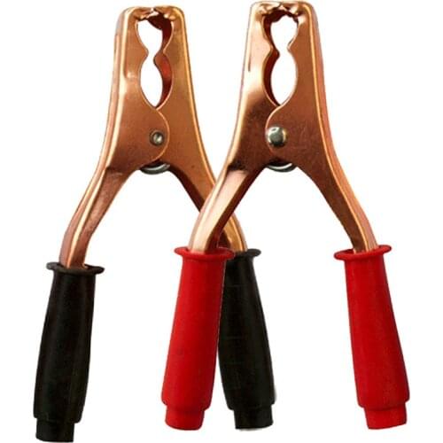 Battery Alligator Clips, Battery Charger Clamp, S, M, L, Car Battery Insulated Positive Negative Electrode Alligator Clip