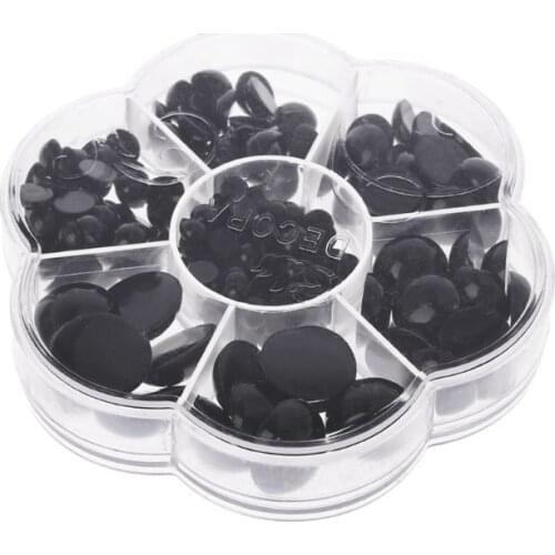 226Pcs 6mm/8mm/10mm/12mm/14mm/16mm/18mm DIY Doll Puppet Plastic Eyes Safety Craft For Handmade Teddy Bear Children Kids Toy