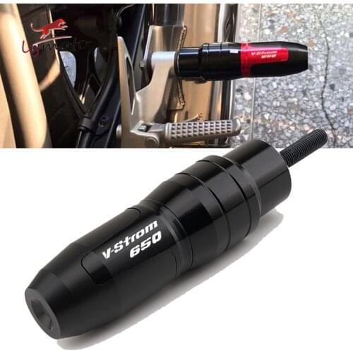 For SUZUKI V-Strom 650/XT Vstrom DL650 2017-2020 Motorcycle CNC Accessoires Falling protection Exhaust Sliders Crash pads slider