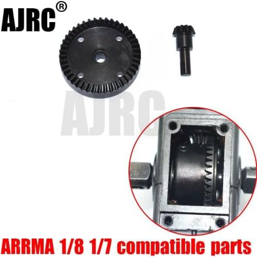 ARRMA 1/8 1/7 MOJAVE/TYPHON/SENTON/KRATON/OUTCAST/TALION is suitable for 45# differential drive size helical gear AR310497/498