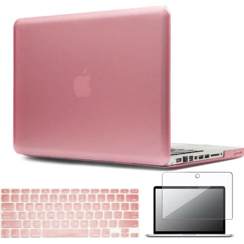Laptop Case for Apple Macbook Air 13/11/MacBook Pro 13/15 Inch Laptop Protector Case+Keyboard Cover + Screen Protector