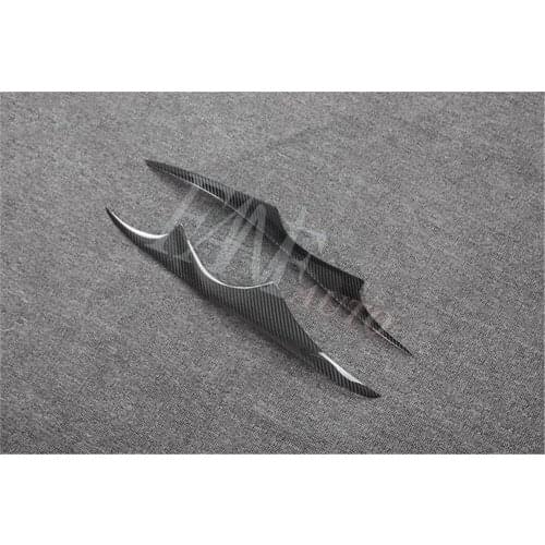 Carbon Fiber Headlight Cover Eyebrows Eyelids for Toyota Corolla 2003-2006