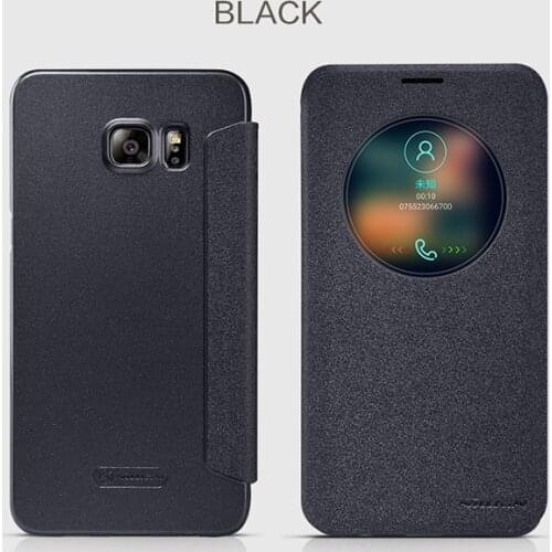 Case for Samsung Galaxy S6 Edge PLUS NILLKIN Sparkle super thin flip cover leather case for Samsung Galaxy S6 Edge PLUS