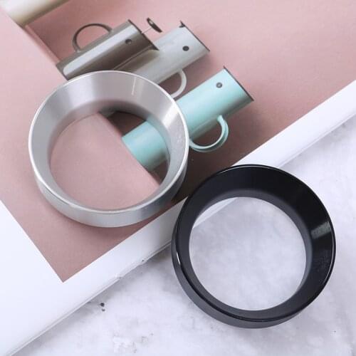 Stainless Steel Intelligent Dosing Ring Brewing Bowl Coffee Powder For Coffee Funnel Portafilter 53mm