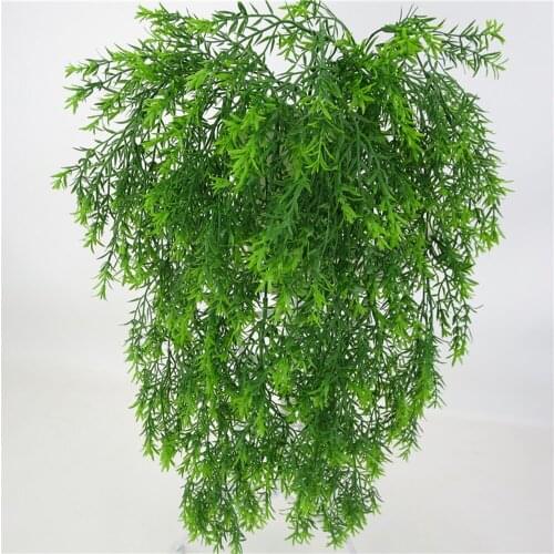 Artificial Hanging Plants Ivy Leaves Fake Vine Leaf Garland Home Decor Green Wall Hanger Home Door Decoration