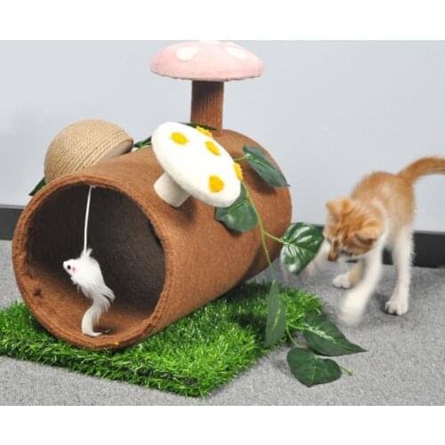 Cat Scratcher Cat Tree Tower Condo Cats Climbing Frame Scratching Post for Cats Scratcher Post Pet Furniture Nest Pet Supplies