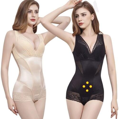 Body Shaper Waist Trainer Pulling Corset Slimming Sheath Belly Women Butt Lifter Corrective Underwear Bodysuits Shapewear Women