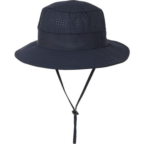 Summer Bucket Hat Cowboy Men Women Fishing Boonie Hats UV Protection Beach Sun Hats Large Wide Brim Mesh Outdoor Hiking Cap
