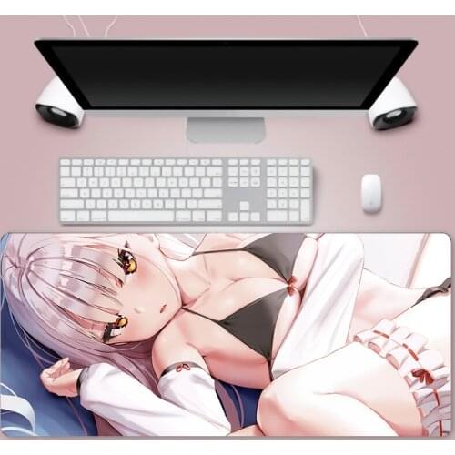 Girl heart cartoon mouse pad small cute office non-slip creative desk pad mouse pad anime mouse pad small mouse pad custom map k