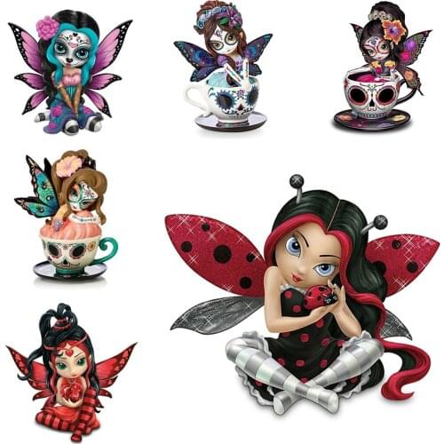 DIY Cross Stitch Big Eyes Doll Cartoon Series Set 11CT Ecological Cotton Thread Printing Embroidery Home Decoration Painting