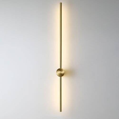 Nordic Minimalist Long Led Wall Lamp Modern Indoor Living Room Bedroom Bedside Home Decor Lighting Fixtures Wall Sconce Light