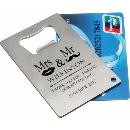 Personalized Wedding Favor for Men Customized Stainless Steel Bottle Opener Bachelor Party Favor Birthday Souvenir Gift 25pcs