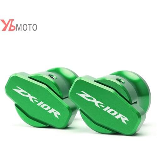 For Kawasaki ZX10R ZX-10R ZX 10R 2011 2012 2013 2014 2015 2016 2017 2018 8MM Motorcycle Swingarm Spools Slider Swingarm Stand