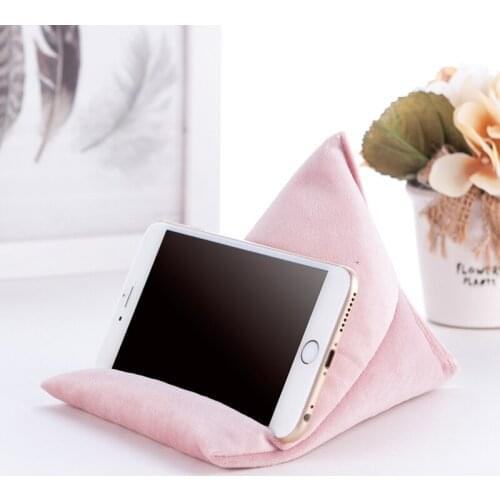 Stand Pillow Mobile Phone Holder Lazy People Soft Portable Cushion Bean Bag for Laptop NK-Shopping