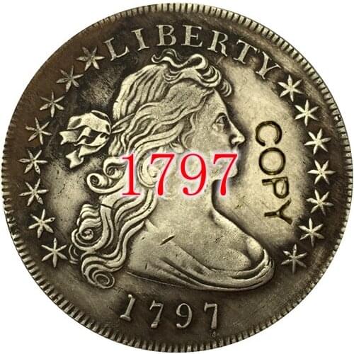 USA 1797 Draped Bust Dollar Copy Coins