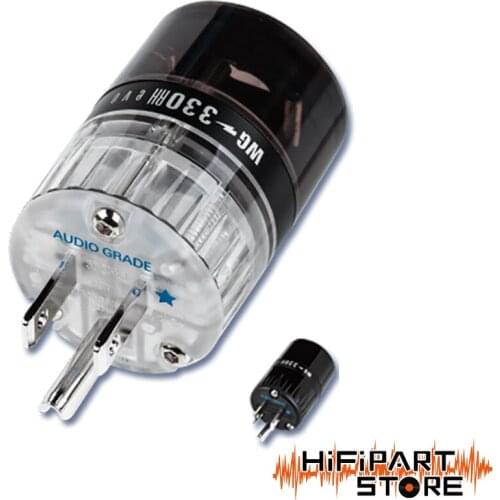 WATTGATE 330RH/350RH EVO Rhodium-Plated Power Plug Plug Tail