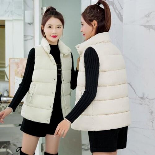 2020Vest women autumn winter parka cotton padded hooded zipper embroidery sleeveless long Jacket Waistcoat female plus size