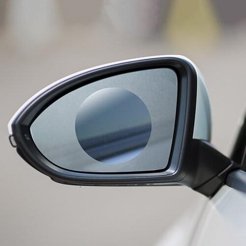2pcs/Set Youpin Car Rearview Mirror Protective Film Waterproof Anti Fog Rainproof Transparent Membrane Sticker