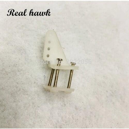 20 Sets/lot nylon triangular Pin Horns 21x20 4hole L21xW11xH20 With Screws RC Airplanes Parts Electric Planes Foam Aerom