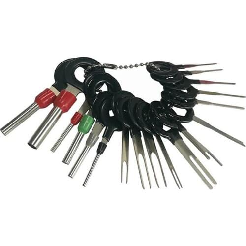 41Pcs Car Terminal Removal Tool Electrical Wiring Crimp Connector Pin Extractor Kit Automobiles Terminal Repair Hand